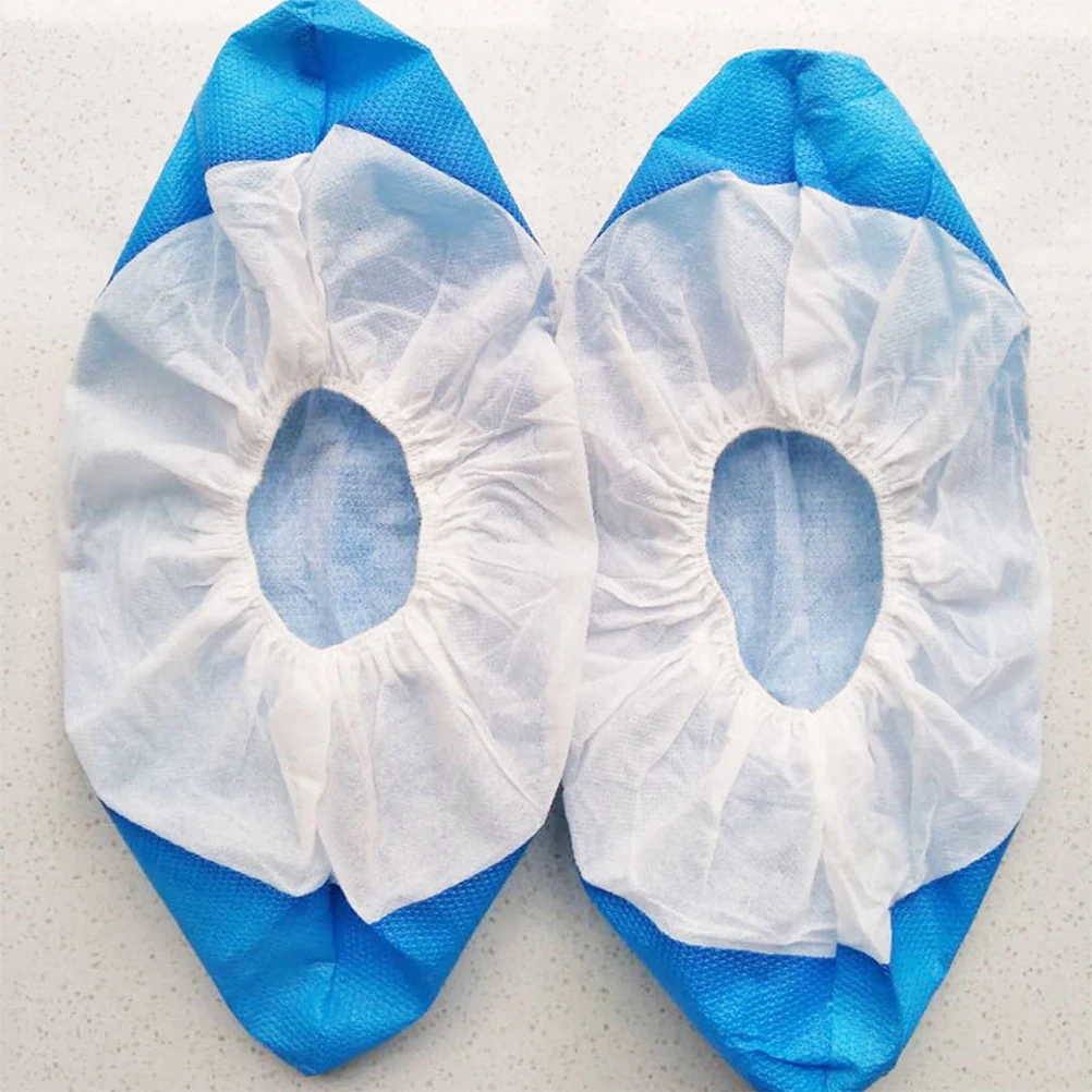 

50pcs Disposable Shoes Cover Protector Breathable Antislip Men Women Water Resistant Home Travel Camping Shoe Boot ganizer