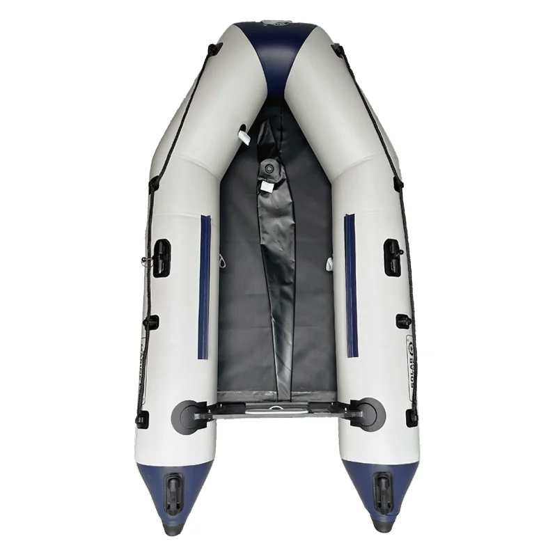 SOLAR MARINE 3-5 Person 230 280 330cm Keel Inflatables Rescue Boat 8ft PVC Fishing Boat ONLY For Scuba Diving