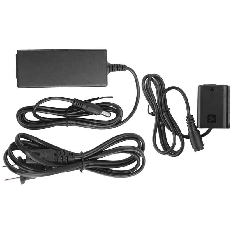 A41Z-AC-PW20 NP-FW50 Dummy Battery AC Power Supply Adapter DC Coupler Kit For Sony Alpha A5100 A6500 A6400 A6000 A55 A7