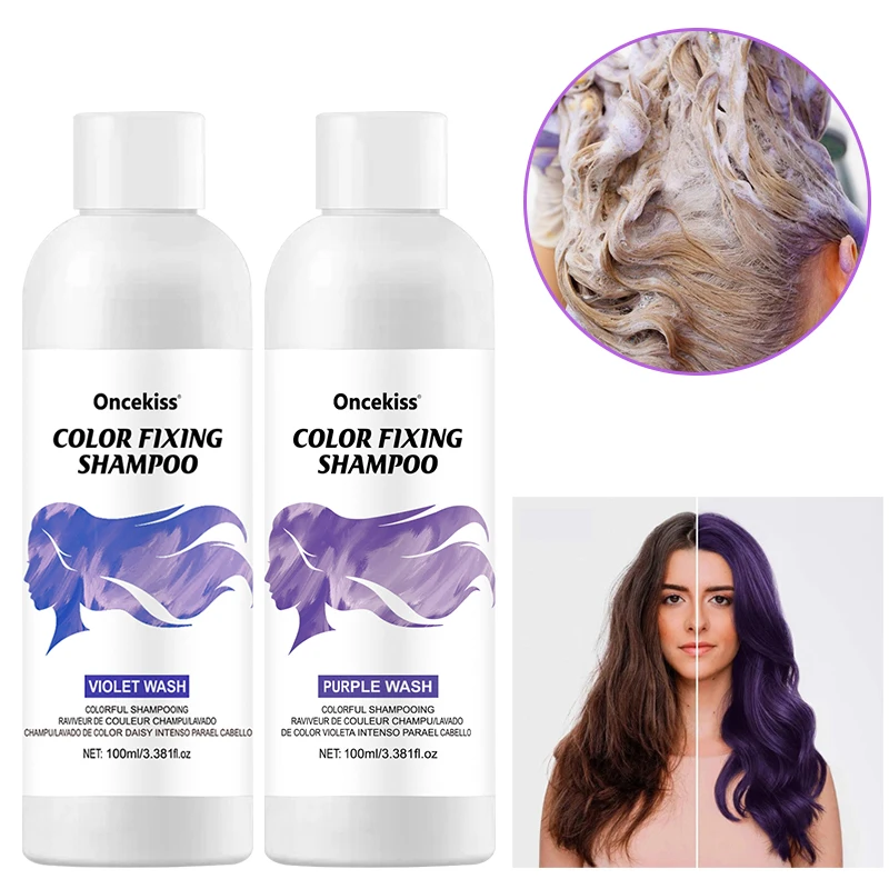 100ml Temporary Hair Color Shampoo Instant Hair Dye Shampoo Semi-Permanent Hair Color Wash emi Permanent Hair Color Cream