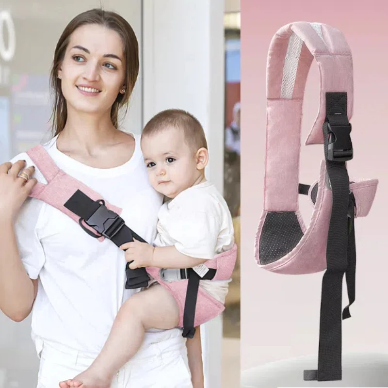 Big-child Baby Easy to Go Out Multi-functional Four-season Baby Artifact Child Carrier Baby Front Hug Single Room Carrier