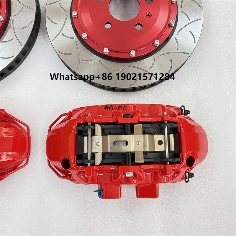 

Universal Auto Brake Kit Big Brake System V6 Front 6pot Rear V4 4pot for benz subaru