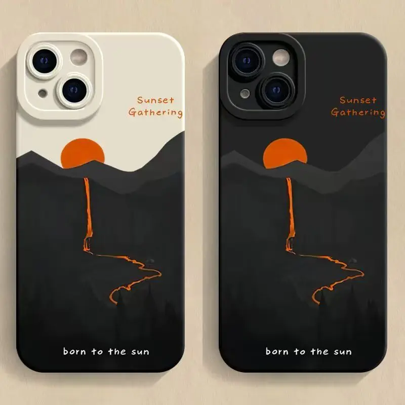 

Ocean Mountains Desert Sunset Scenery Case For Xiaomi Redmi Note 14 13 12 Pro Plus 5G 13 12S 11 10 Redmi 13 12 14C 13C 12C Cover