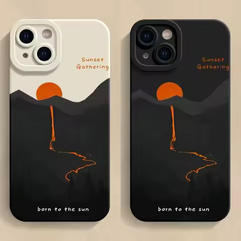 Ocean Mountains Desert Sunset Scenery Case For Xiaomi Mi 11 Lite 15 14 13 12 14T 13T 12T Poco F7 F6 F5 X7 X6 X5 X3 M6 Pro Cover