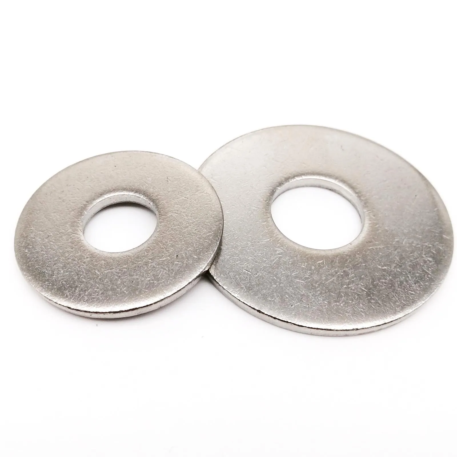 M2.5 M3 M3.5 M4 M5 M6 M8 M10 M12M14M16 GB96 DIN9021 304 الفولاذ المقاوم للصدأ اضافية كبيرة الحجم كبيرة واسعة سميكة شقة غسالة عادي طوقا #5