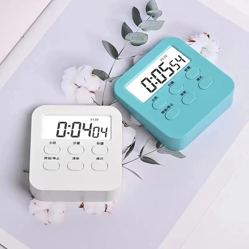 Ins Popular Timer Children's Dual-purpose Alarm Clock Student Time Management Kitchen   Tools digital timer