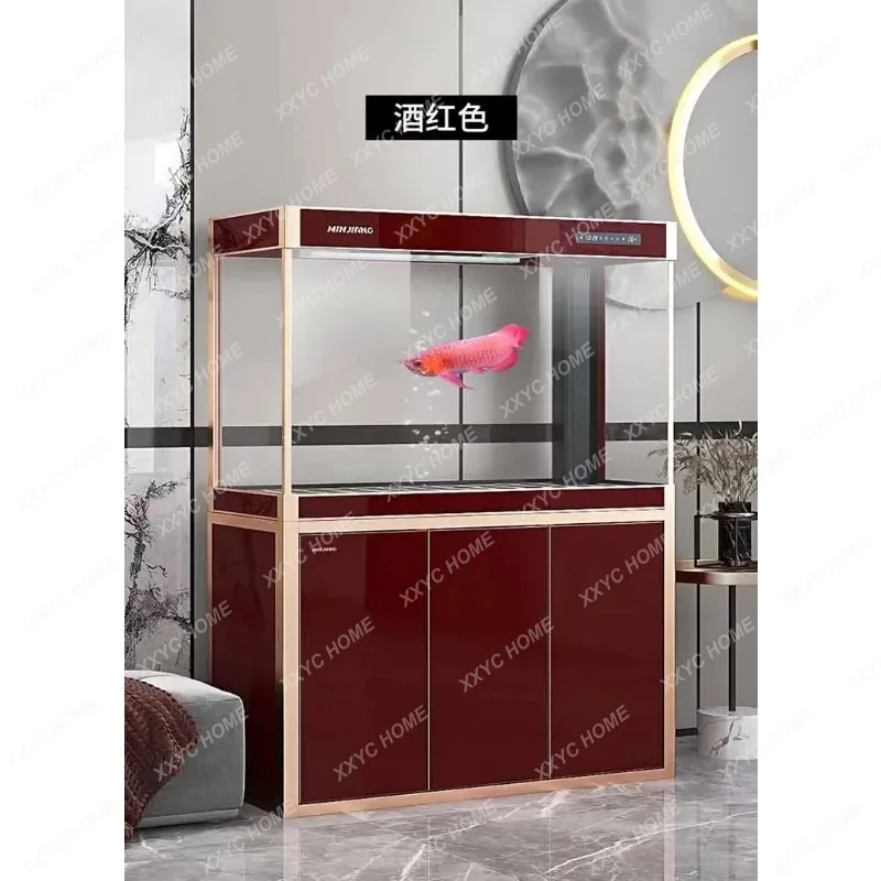 XX Betta Fish Terrarium Aquarium Entrance Hall Fish Bowl Simplicity Floor Aquarium Fishkeeping Indoors Home Furniture Acquario