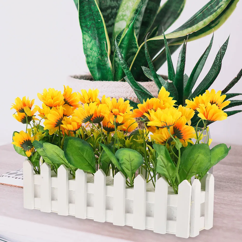 

Simulated Flower Sunflower Artificial Sunflowers Home Decor Decoration Potted Plant Plastic Spring