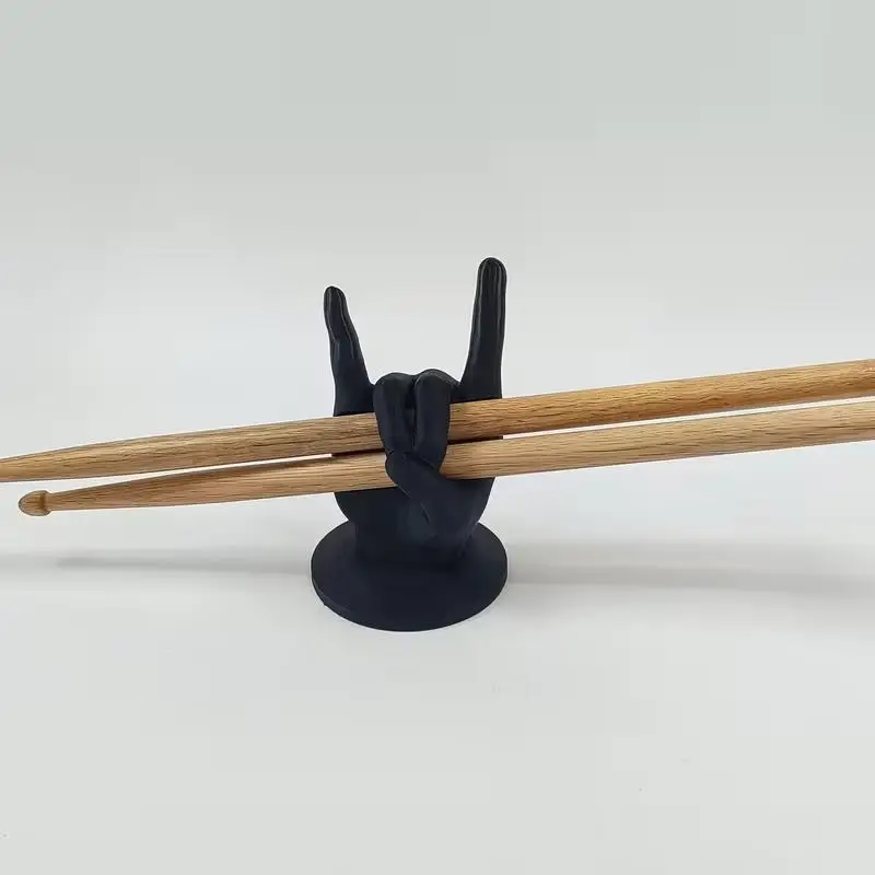 Drumstick Holder Creative Rock Hand Drum Stick Stand 3D Printed Drumstick Display Stand Rack Mallet Drumstick Bracket Home Decor