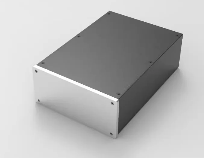 B2210/（215*100*308mm）All aluminum amplifier chassis /Headphone Amp Case/ Preamp & Power Amp Chassis/ AMP Enclosure DIY box