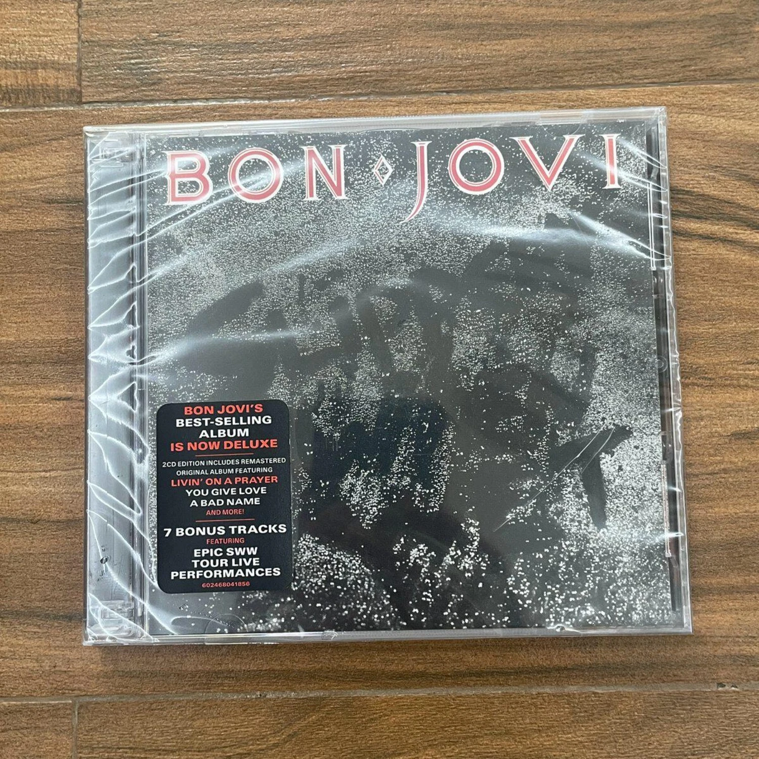 

Rare Sealed Bon Jovi Slippery When Wet 2CD Deluxe Edition Hard Rock Audio CD Clear Sound Collectible for Fans Home Art Decor