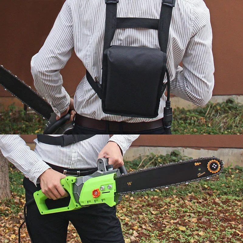 Cordless Electric Chainsaw, Compact Multifunctional Household Chainsaw, High-Powered Handheld Woodworking