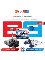 HEXBUG BattleBots Rivals 4.0 (Blacksmith and Biteforce), Remote Control Robot Toys for Kids, STEM Toys for Boys and Girls Ages 8