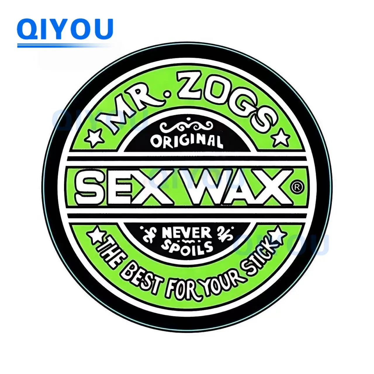 ملصقات السيارات الإبداعية الدائرية المصنوعة من الشمع الجنسي من Zog مناسبة لملصق PVC المقطوع على حقائب الزجاج الأمامي للسيارة #6