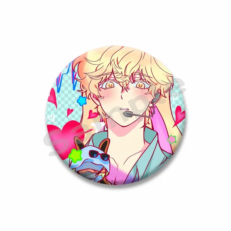 Anime Alien Stage Button Pins, Cartoon Character Gift
