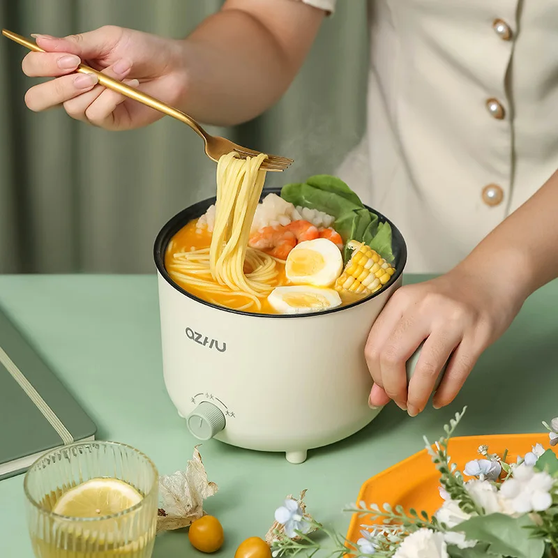 Mini Pot for Baby Electric Rice Pot Multicooker Hotpot Stew Heating Pan Noodles Eggs Soup Porridge Steamer Rice Cookers