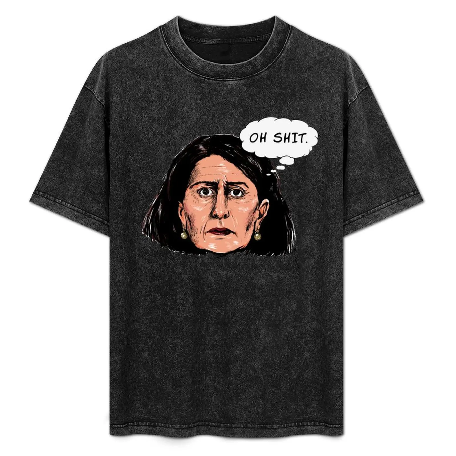 Gladys Berejiklian's worst fears! #Gladysfail T-Shirt Basic Solid Tee for Daily Use