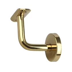2Pcs/lots Stainless Steel Wall Bracket With Screws, Stair Handrail Brackets Support Fasteners, Bend/Flat Stairs Wall Holders