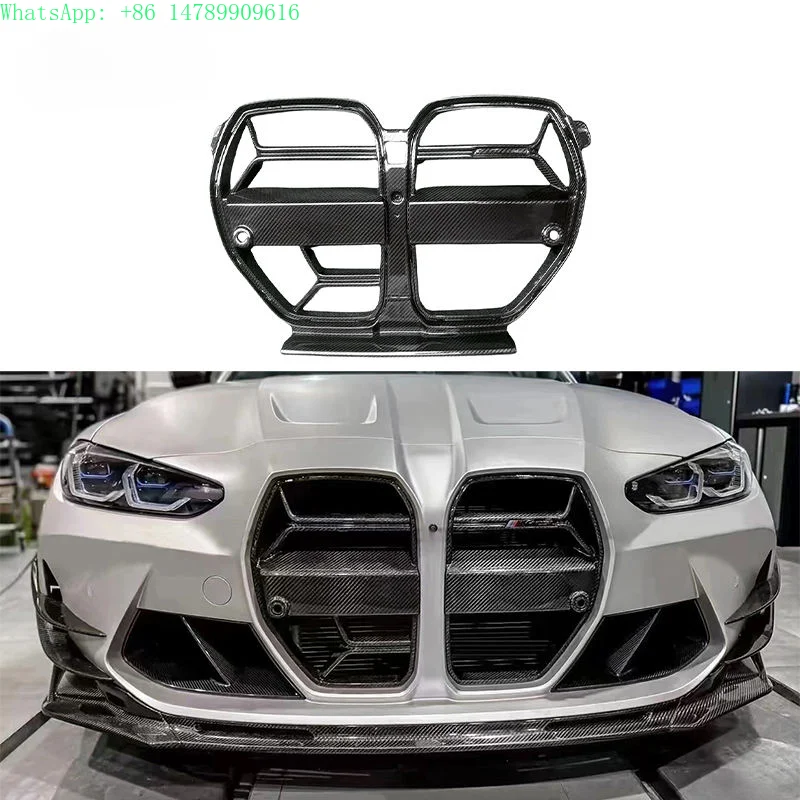 Complete OEM Facelift Conversion & Custom BuildG80 G82 Carbon Fiber CLS Style Grill Front Bumper Grille For G80 M3 G82 M4 With