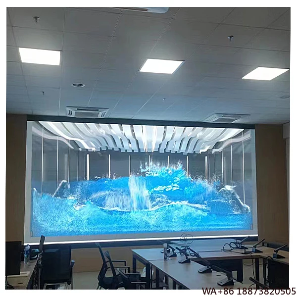 

LED Display Customization Transparent Holographic Film Transparent Glass Adhesive 3.9mm-7.8mm Video Wall
