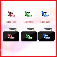 Ugoos X4Q Cube Pro Plus Extra Amlogic S905X4 Android 11.0 Smart TV Box DDR4 1000M BT 4K Set Top Box X4 Android 11 Media Player