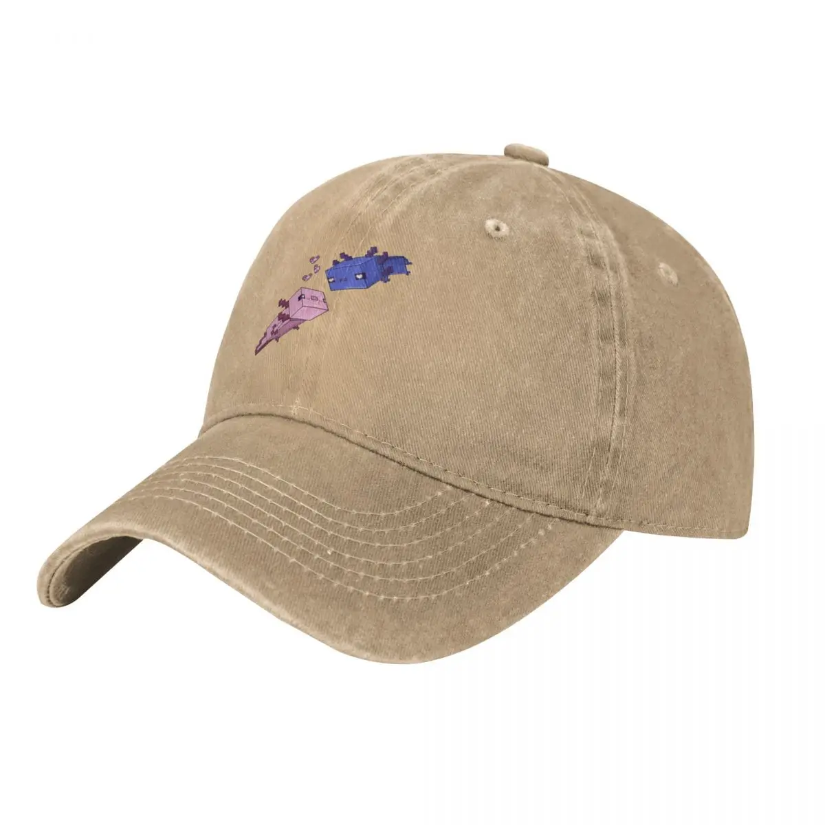 Axolotl Valentines Baseball Cap Hat Beach fishing hat Bobble Hat Women's Beach Outlet 2025 Men's