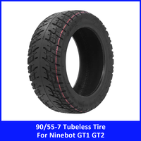 90/55-7 Tubeless Tire for Segway Ninebot GT1 GT2 Electric Scooter Accessories 11inch All Terrain Tire Off-Road Tyres Wheel Parts