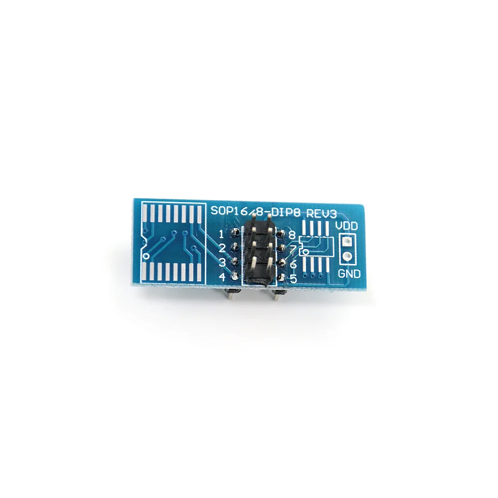 SOIC8 SOP8 Test Clip For EEPROM 93CXX/25CXX/24CXX in-circuit programming on USB Programmer TL866 EZP2020 EZP2025 CH341A