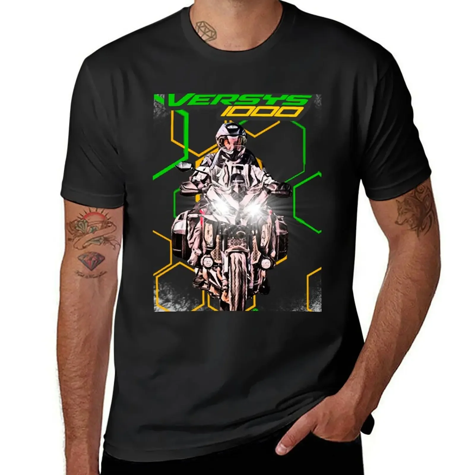 Honeycomb Versys 1000 Adventure Premium T-Shirt new edition graphic shirts mens designer t shirt