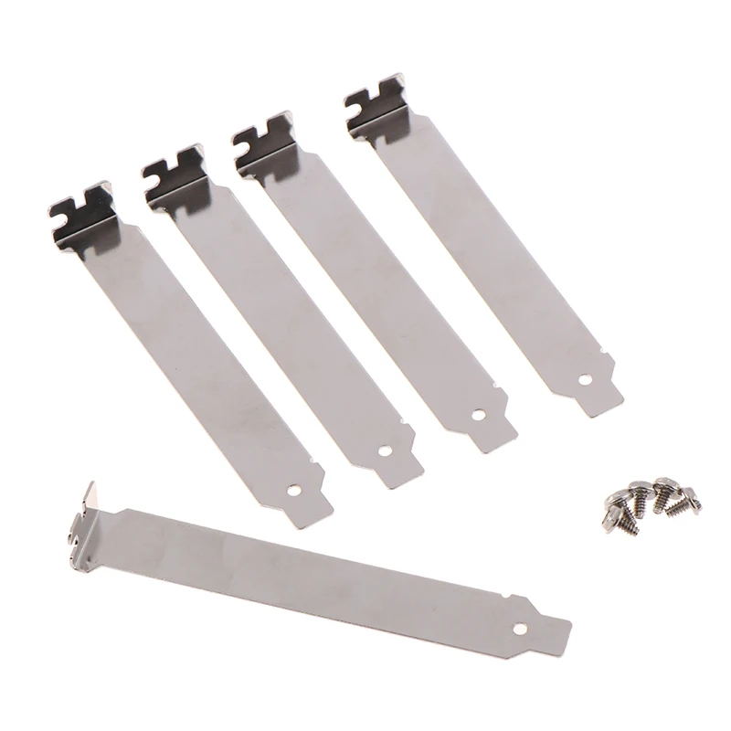 5Pcs PCI Slot Cover Bracket For PCI Expansion Dust Filter Blanking Plate-F(x)