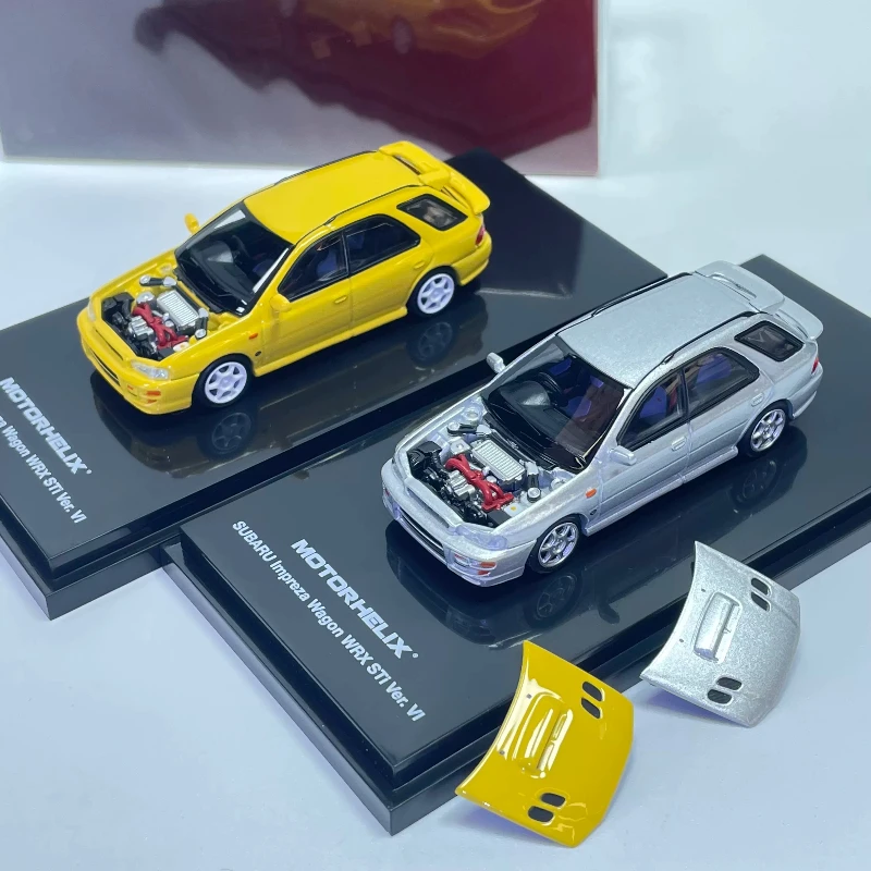 In Stock 1:64 New Product: Subaru Impreza WRX STI 6th Generation Alloy Cast Static Car Model, Limited Edition, Gift,