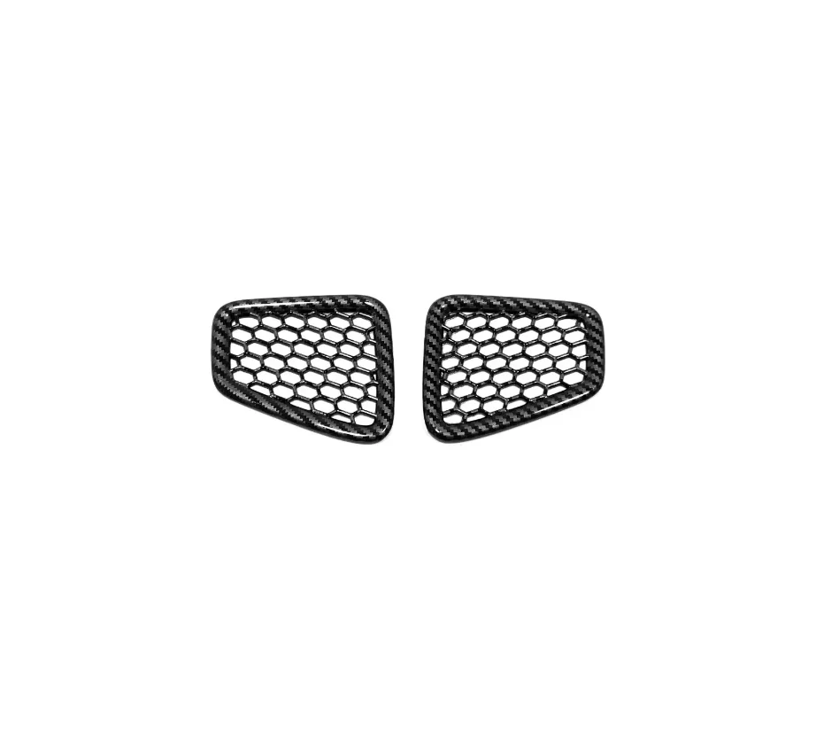 

Suitable for Great Wall POER 2023 passenger version small air outlet rear air outlet anti kick shift panel Parts carbon fibre