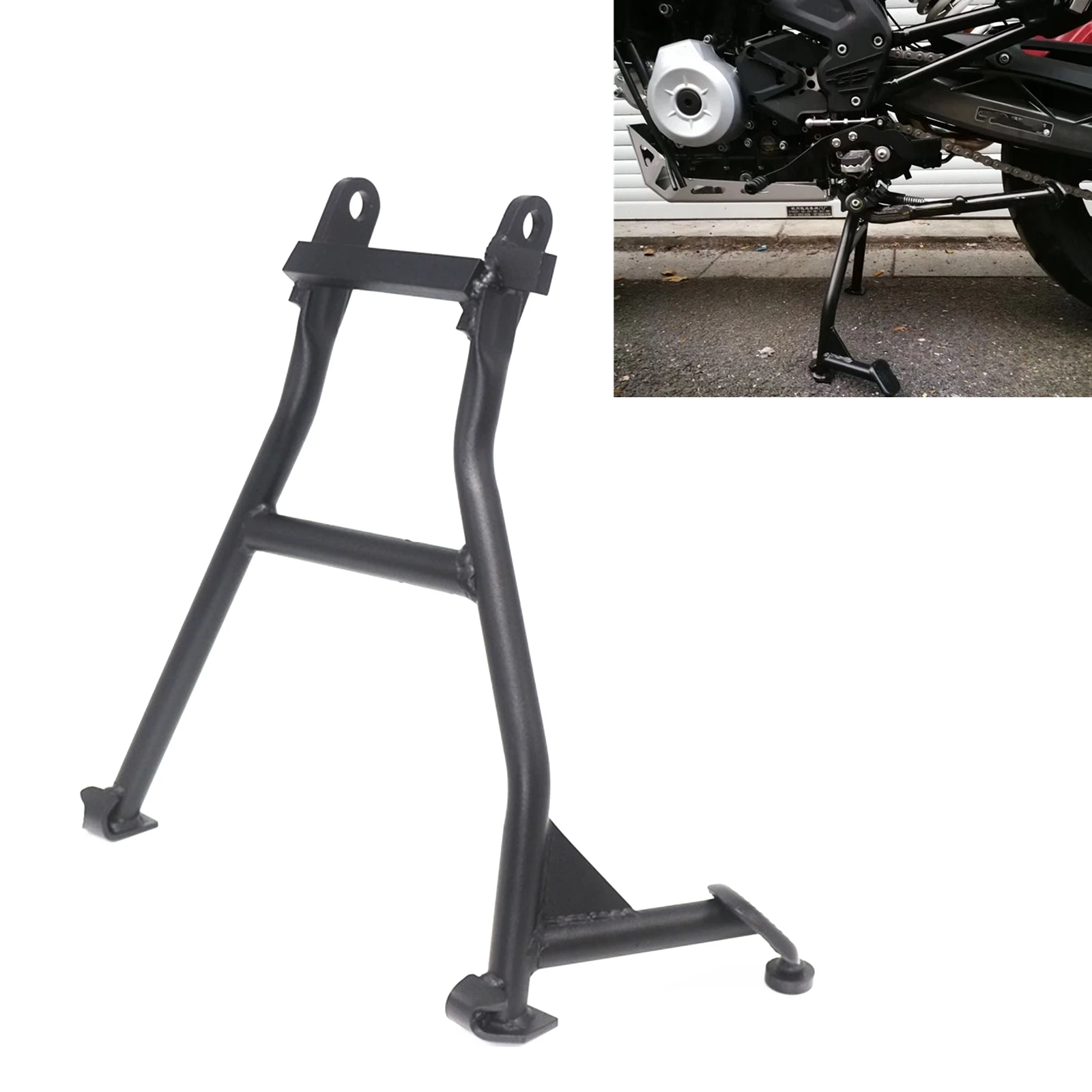 For BMW G310GS 2017-2023 Motorcycle Center Main Stand Bracket Carbon Steel Motorbike Holder Frame