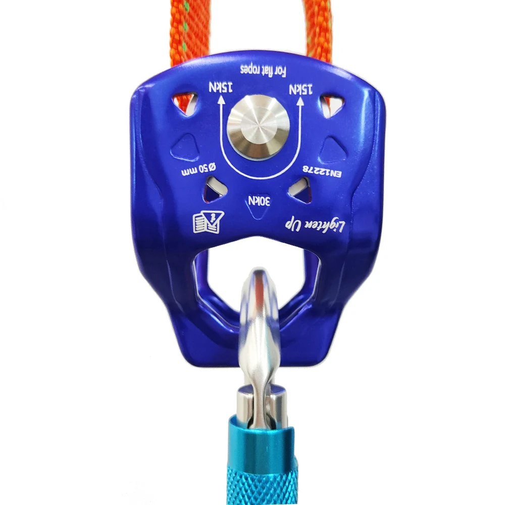 تضيء النينجا المنزلق بكرة Slackline مع حلقة تسلق tiroolesa للأطفال الفناء الخلفي Zipline