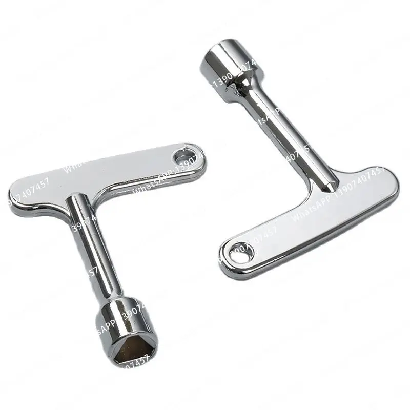 Elevator emergency lift door unlock key, zinc alloy wrench key