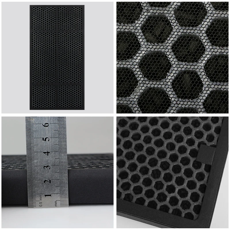 ฟอกอากาศ แผ่นกรองกลางคาร์บอนกัมมันต์ HEPA เหมาะสําหรับเครื่องฟอกอากาศ Amway 101076 CH แอร์คลีน