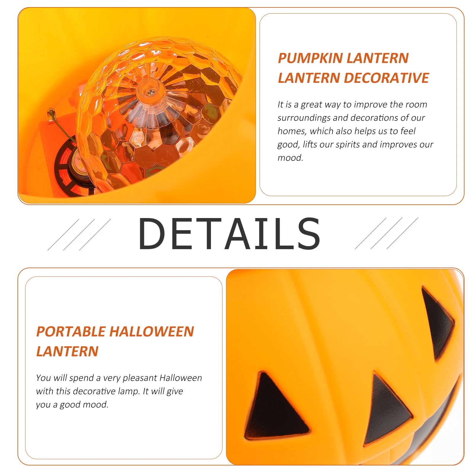 

3D Glowing Halloween Pumpkin Lantern Handheld Hanging Decorative Light For Party Outdoor Halloween Decor Pumpkin Lights Music
