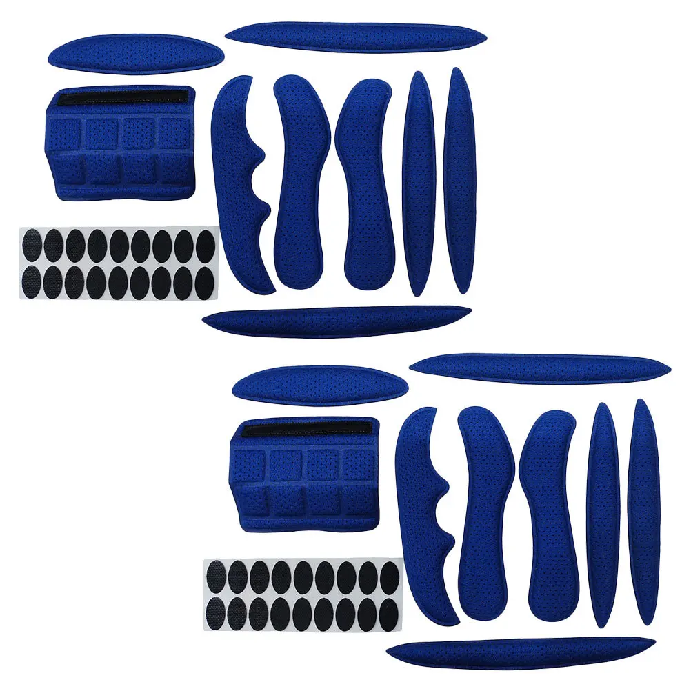 

2Sets Lining Replacement Pads Breathable Anti-Collision Cushion Inserts for Bike Motorcycle Cycling Comfortable