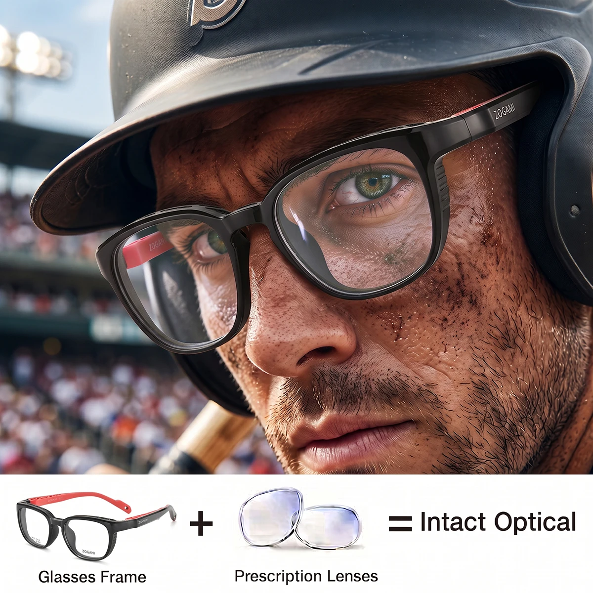 Impact Resistant Sports Glasses Men Women Anti-Slip TR90&TPE Optical Myopia Hyperopia Eyeglasses Frame Ball Sports Prescription