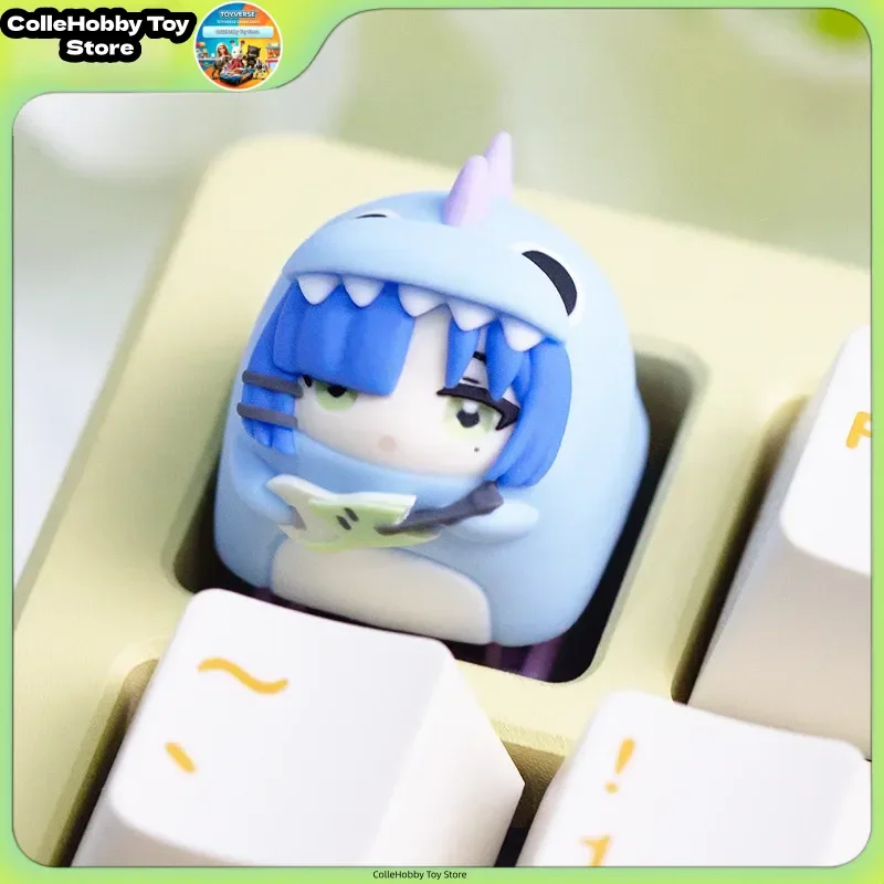 Anime Bocchi The Rock Artisan Keycap Custom Mechanical Keyboard Decorative Keycap Unique Collectible Gift For Gamers Hobby Toys
