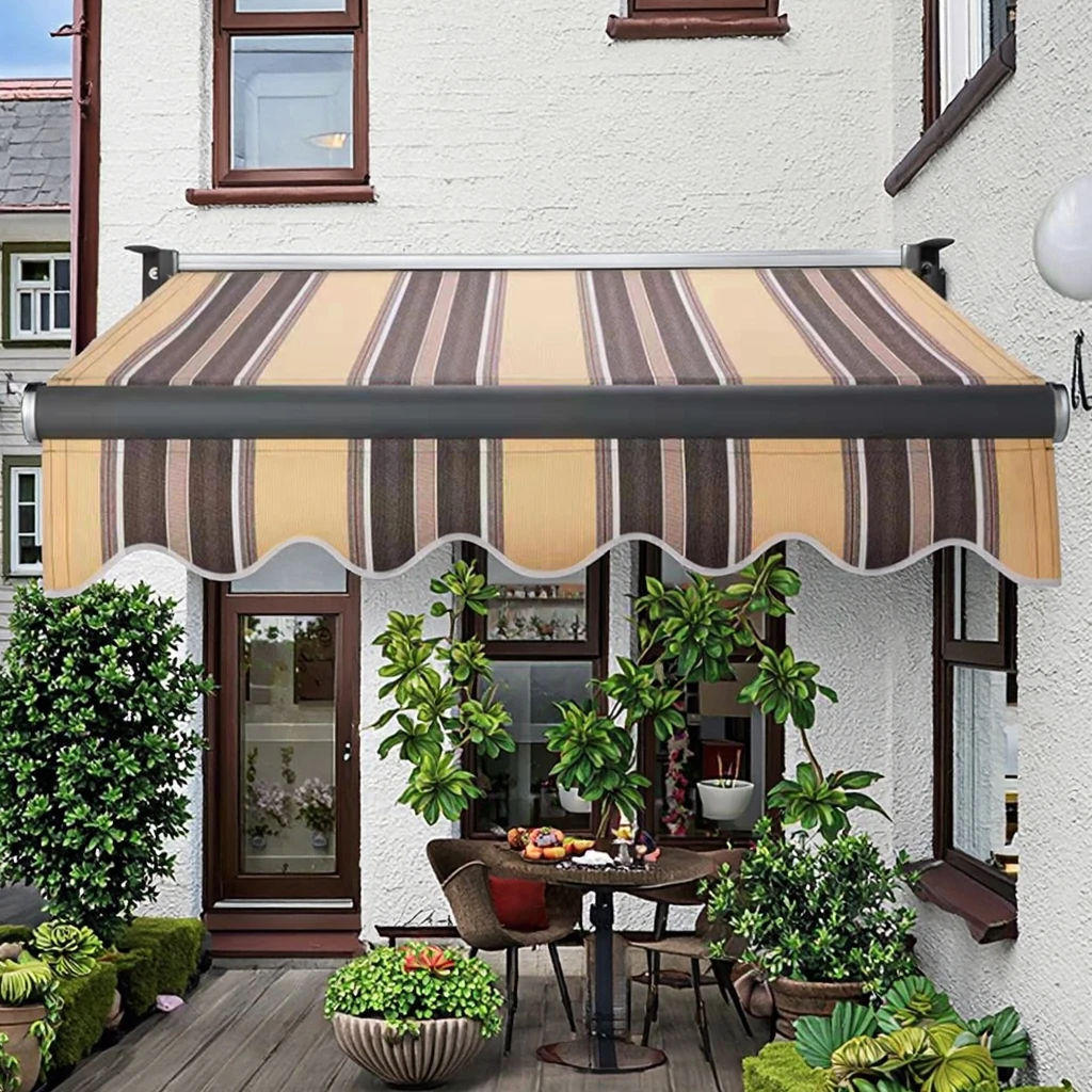 

Toscana Model 02 Modern Electric Retractable Aluminum Alloy Sunshade Remote Control Waterproof Outdoor Patio Balcony Restaurant