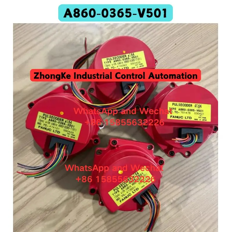 Used OEM disassembled parts A860-0365-V501 encoder Functional test OK