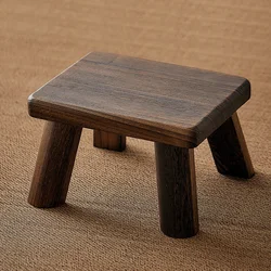 Low stool strong small bench wood household children's small square stool tung stool stool stable short Japanese style