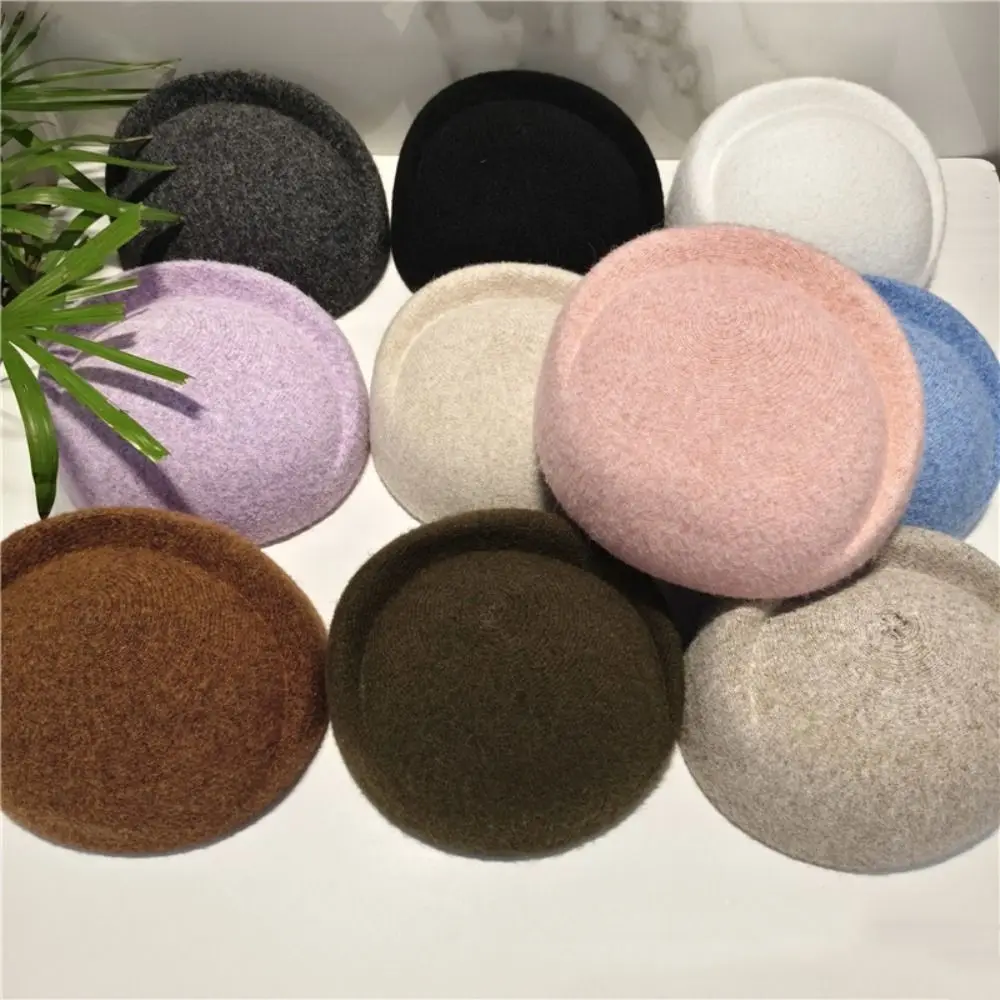 Vintage French Style Pillbox Hat Elegant Teardrop Beret Hat Fedoras Air Hostess Medicine Box Hat Masquerade Party