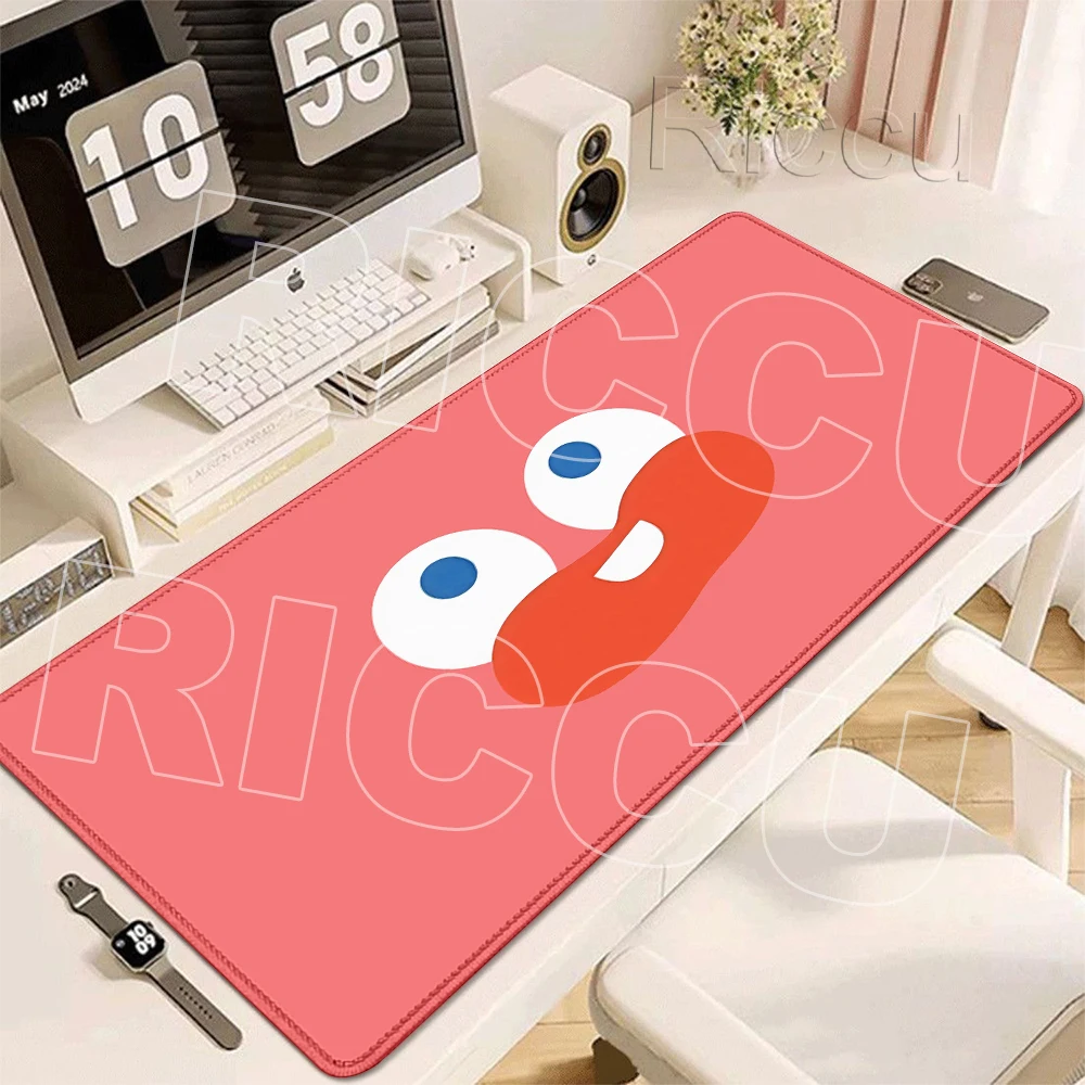 Gaming Keyboard Emoji - Minimalist Emoji Mouse Pads Desk Mat