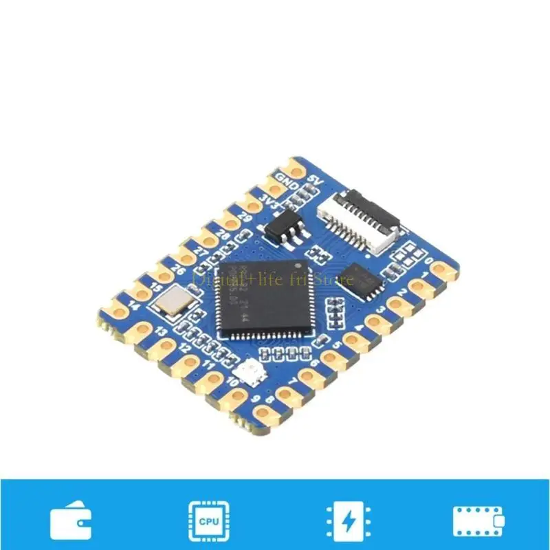 

E06D Mini RP2040-Tiny Microcontroller Development Board for Developers Built-in 264KB-SRAM 2MB Onboards Flash