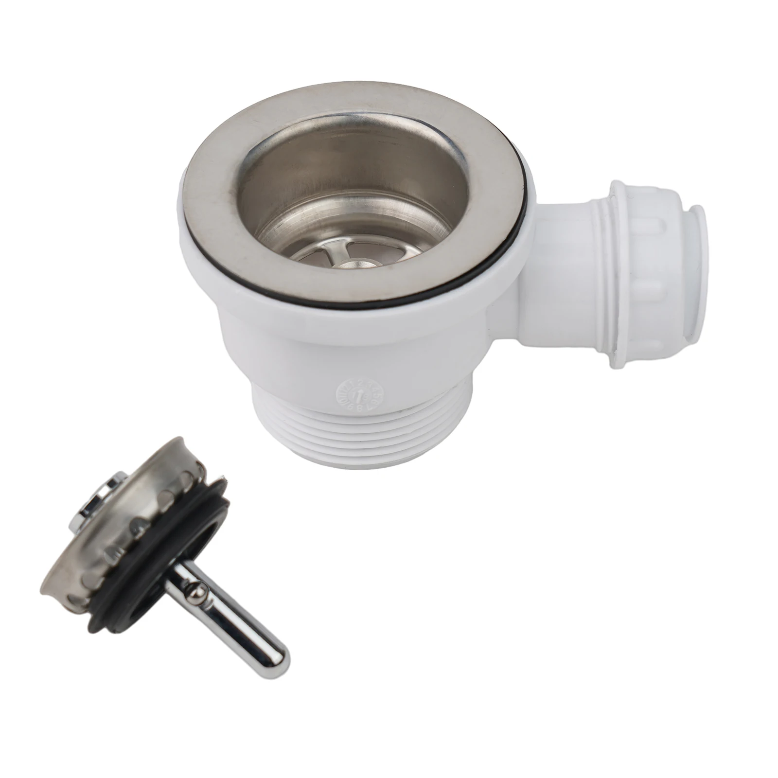 Kitchen Sink Drain Strainer Stainless Steel Sink Stopper Anti-Clogging Sink Filter Waste Strainer Basket Strainer 70mm image 5
