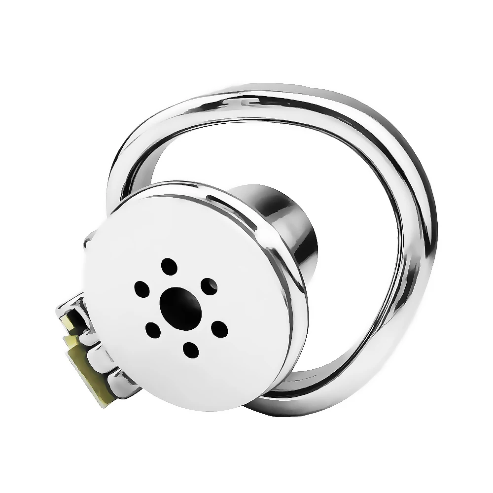 FRKO Negative Male Flat Chastity Cage Device Metal Inverted Penis Lock Cage Cock Ring Cbt Adult Games BDSM 정조대 Men Sex Toys - view 2