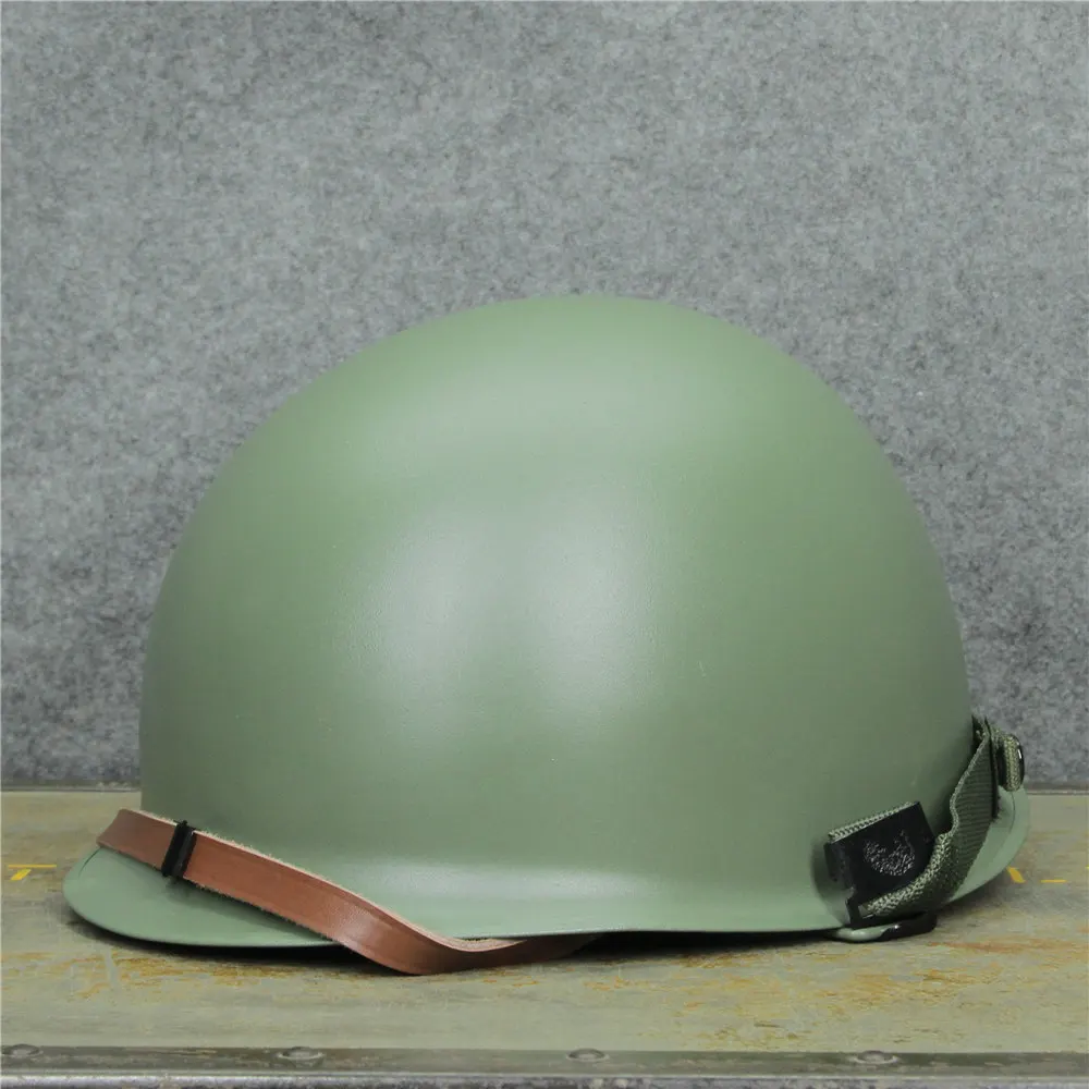 M1-type Double Steel Helmet Of The US Army In Vietnam During World War II