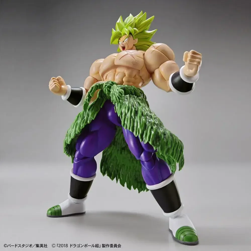 In Stock Original Bandai Dragon Ball Super Figure-rise Standard FRS Broly Full Power Anime Action Figure Assembly Toy Model Gift